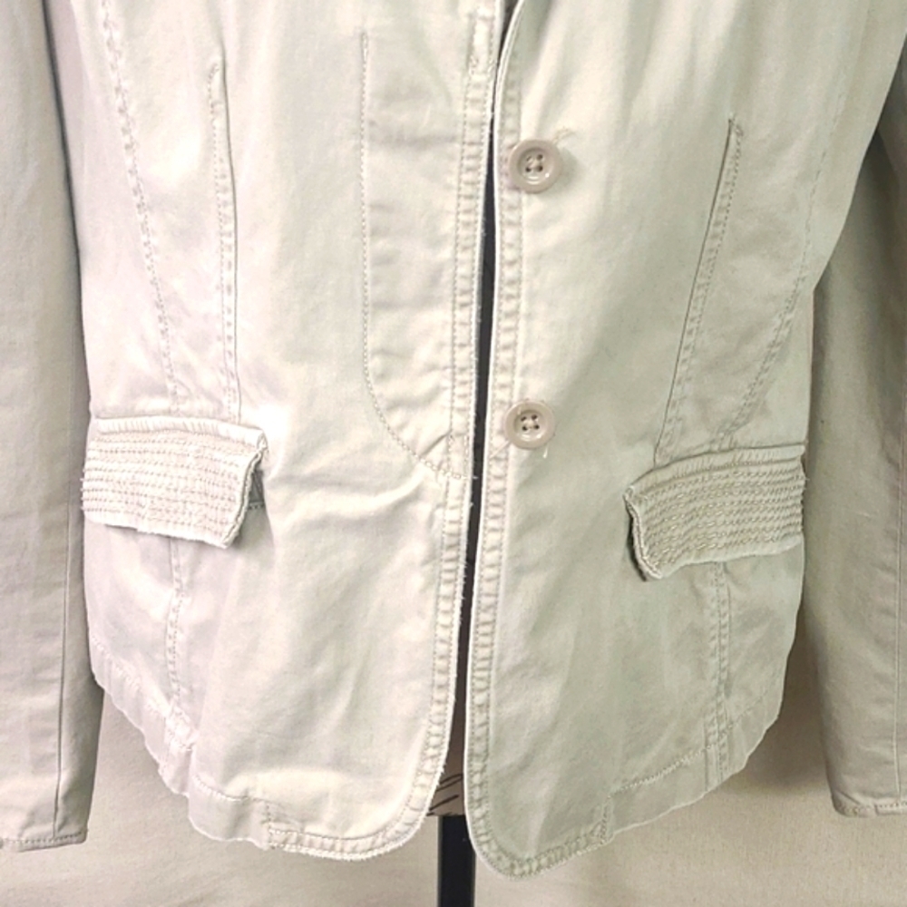 EDDIE BAUER KHAKI Jacket Size 8 - Picture 2 of 9